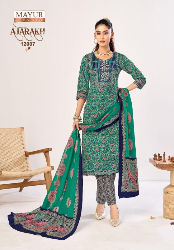 Mayur ajarakh vol 12 designer kurti wholesalers in delhi